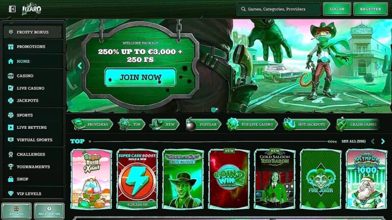 Lizaro Casino app móvil