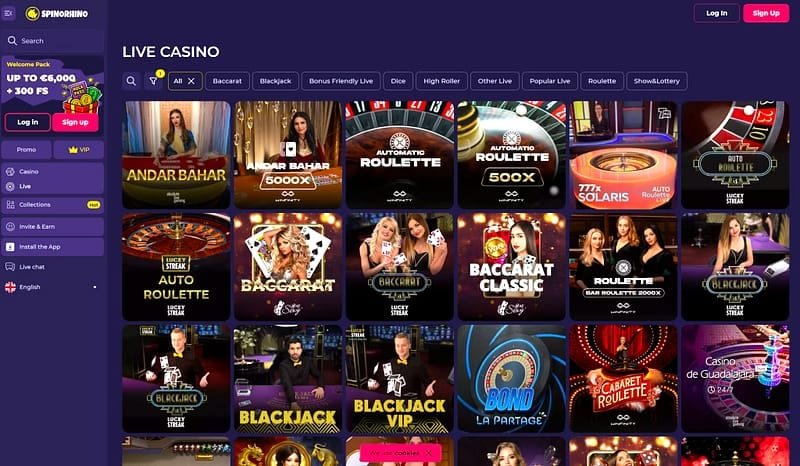 Slots en Spinorhino: ¿cantidad o calidad real?